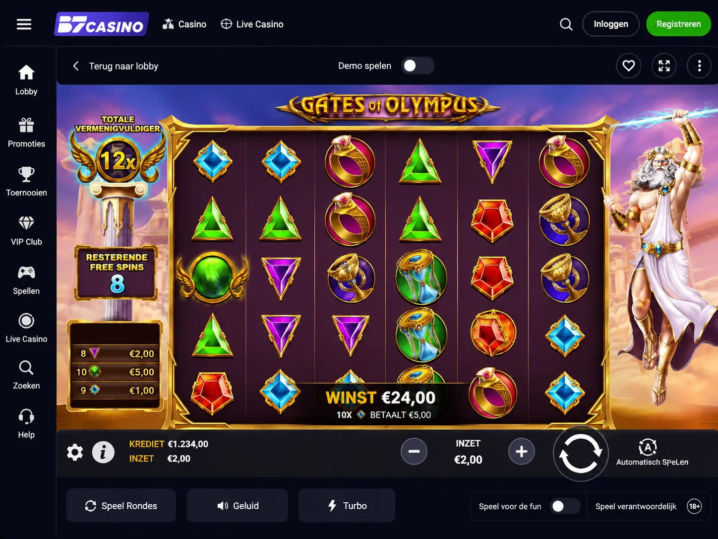 Legaal & Betrouwbaar bij B7 Casino